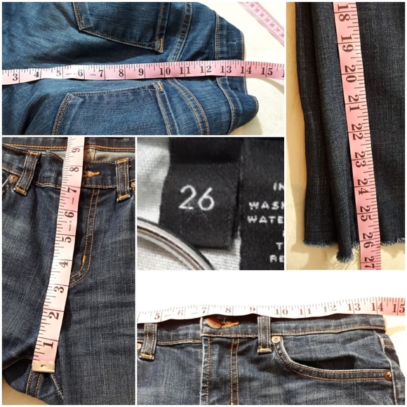 J Brand Distessed Blue Jeans - Picture 8 of 8